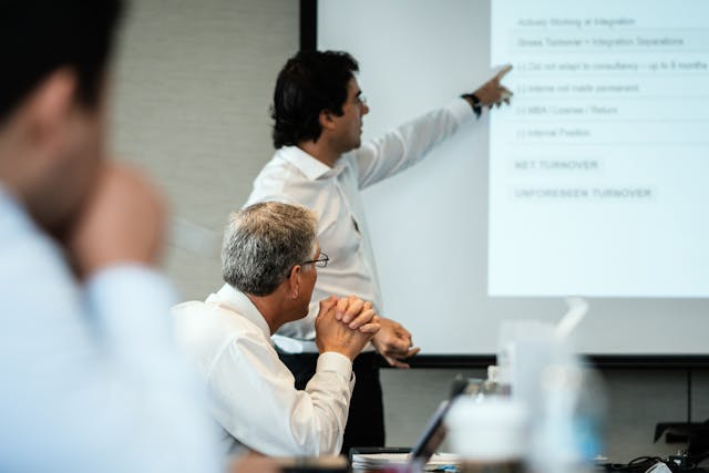 Executive training session